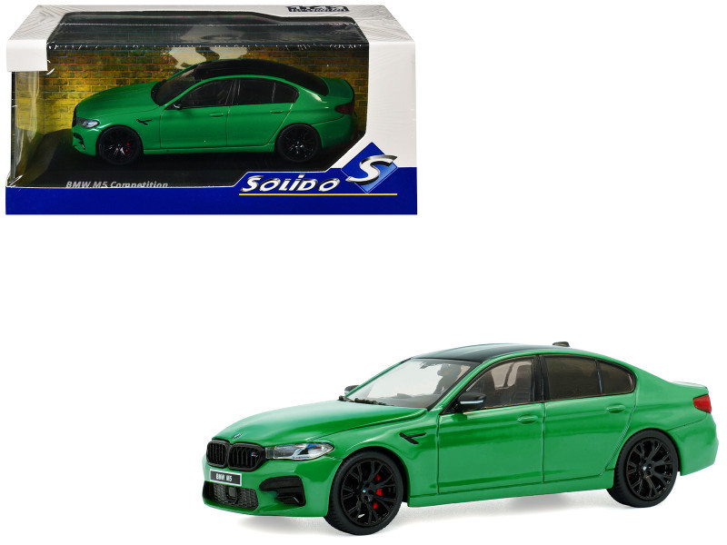1/43 Solido 2022 BMW M5 Competition F90 (Signal Green) Diecast Car Model
