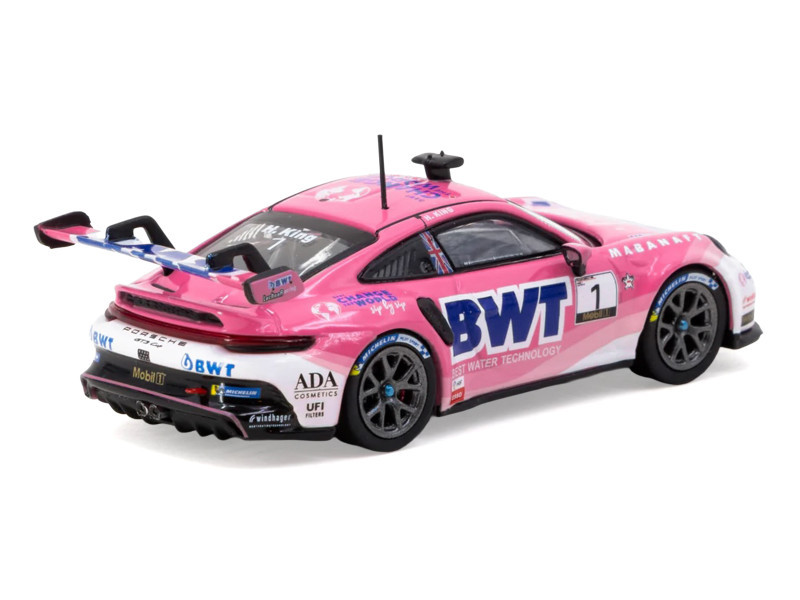 1/64 Tarmac Works 2024 Porsche 911 GT3 Cup (992) Porsche Mobil 1