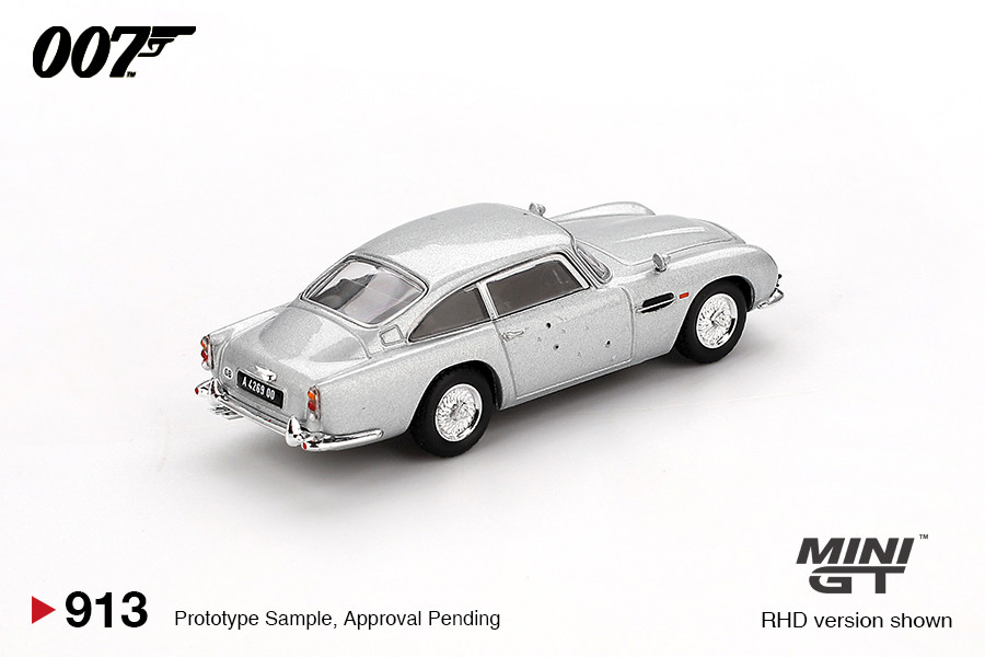 1/64 Mini GT Aston Martin DB5 “Skyfall” James Bond 007 (Silver