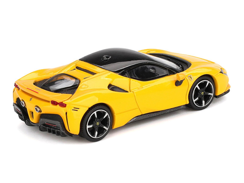 1/64 BBR Ferrari SF90 (Giallo Modena Yellow) Diecast Car Model