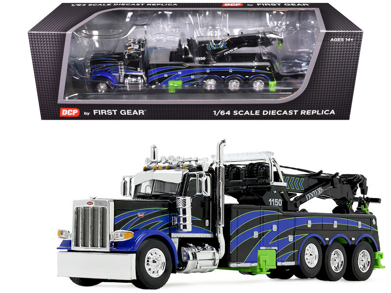 1/64 First Gear Peterbilt Model 389 Day Cab with Miller Century