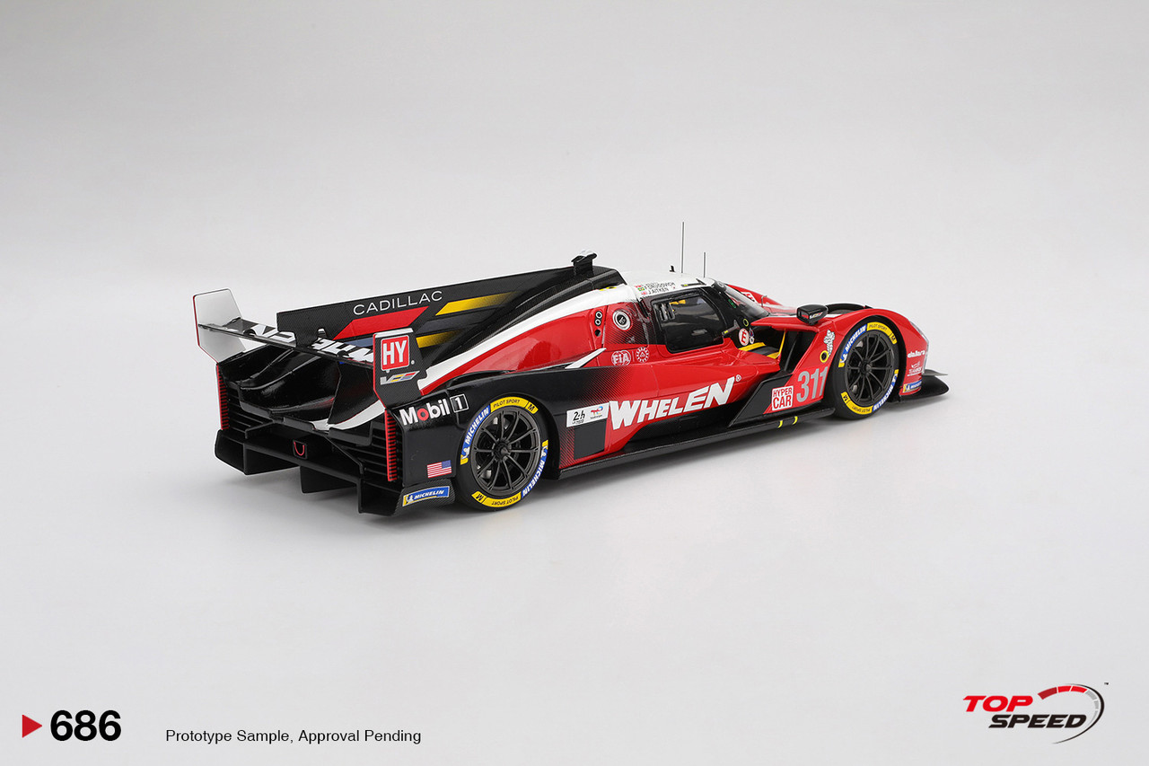 1/18 Top Speed 2025 Cadillac V-Series.R #311 CADILLAC WHELEN 2025 Le Mans 24 Hrs Car Model 1/18 Top Speed 2025 Cadillac V-Series.R #311 CADILLAC WHELEN 2025 Le Mans 24 Hrs Car Model
