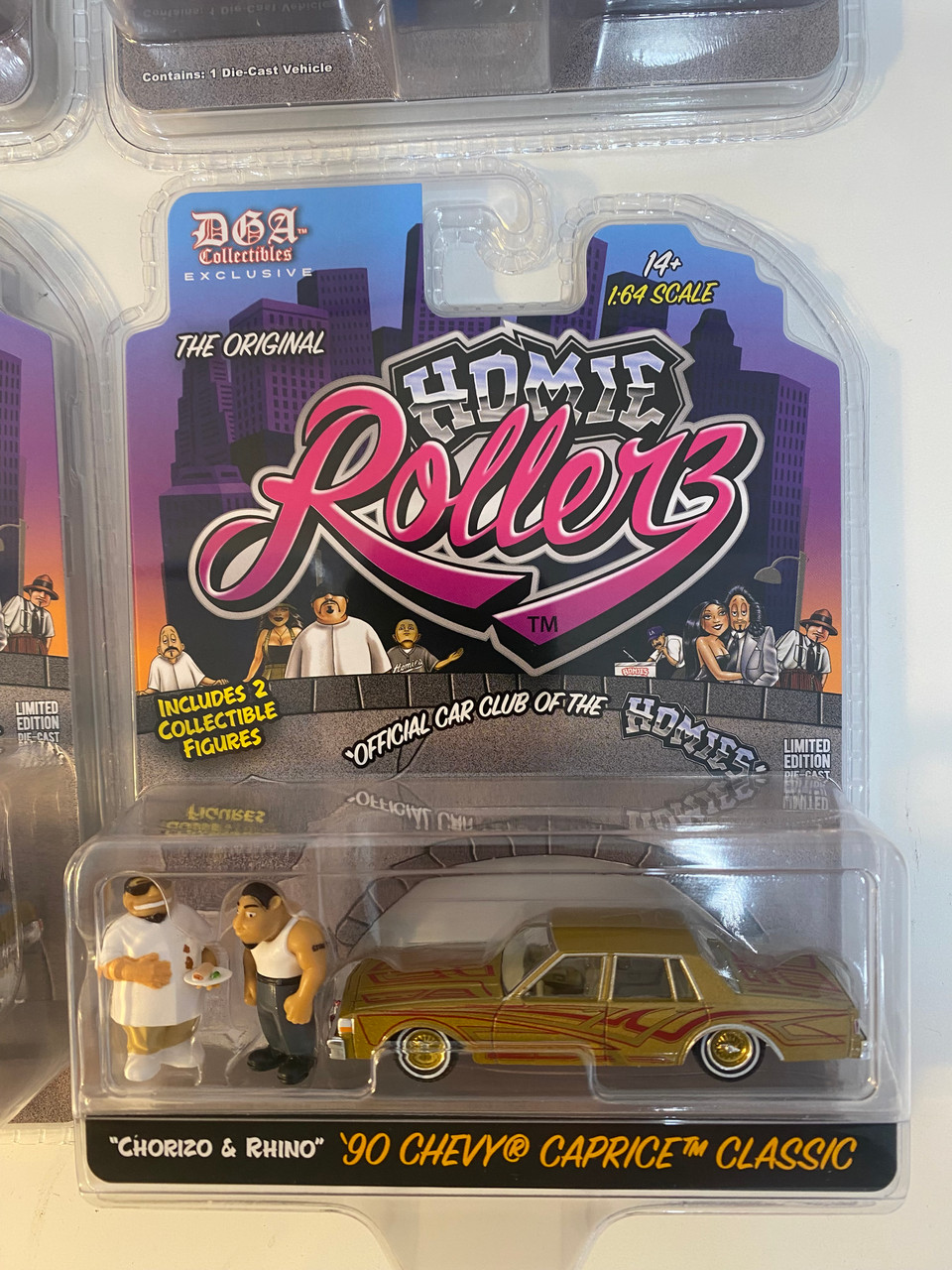 CHASE CARS 1/64 Greenlight x DGA 6-Car Set Homie Rollerz 2025