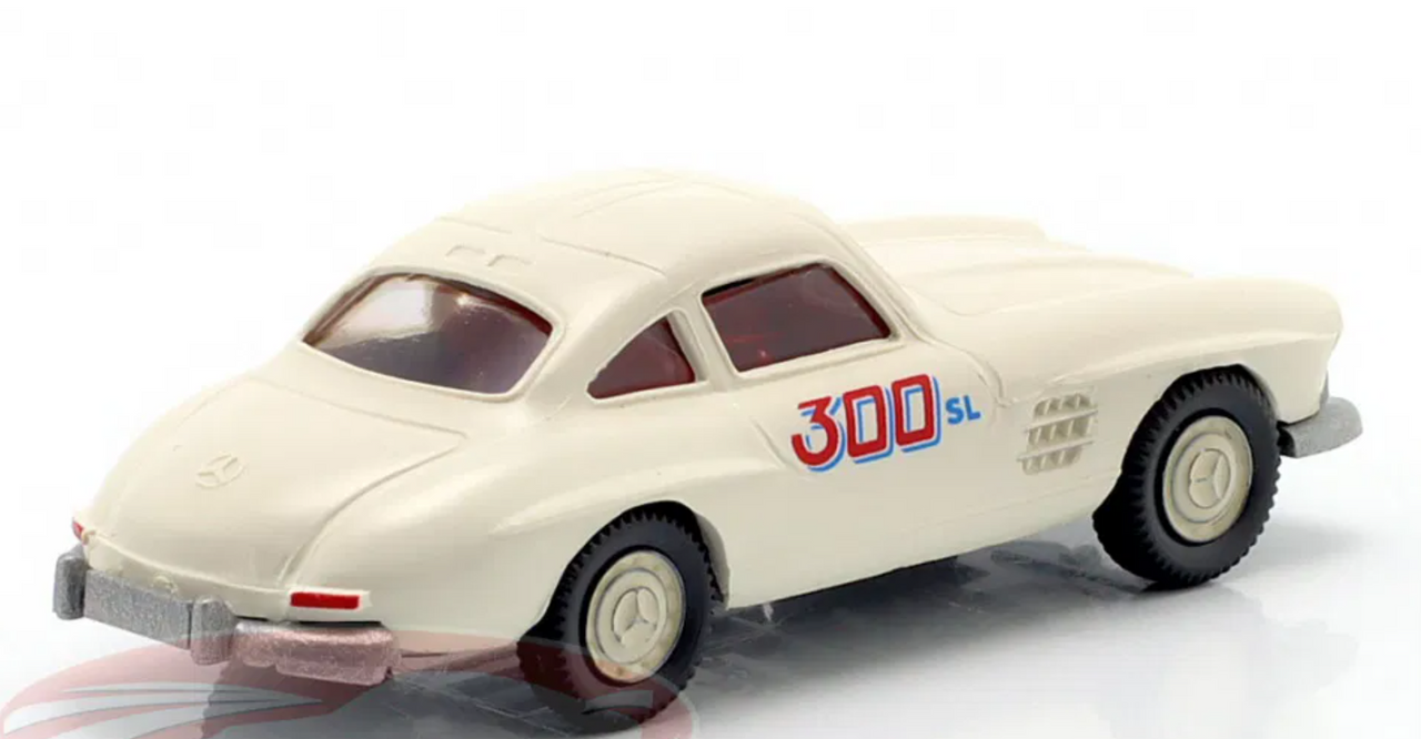 1/87 Wiking Mercedes-Benz 300 SL Aluminium White Car Model