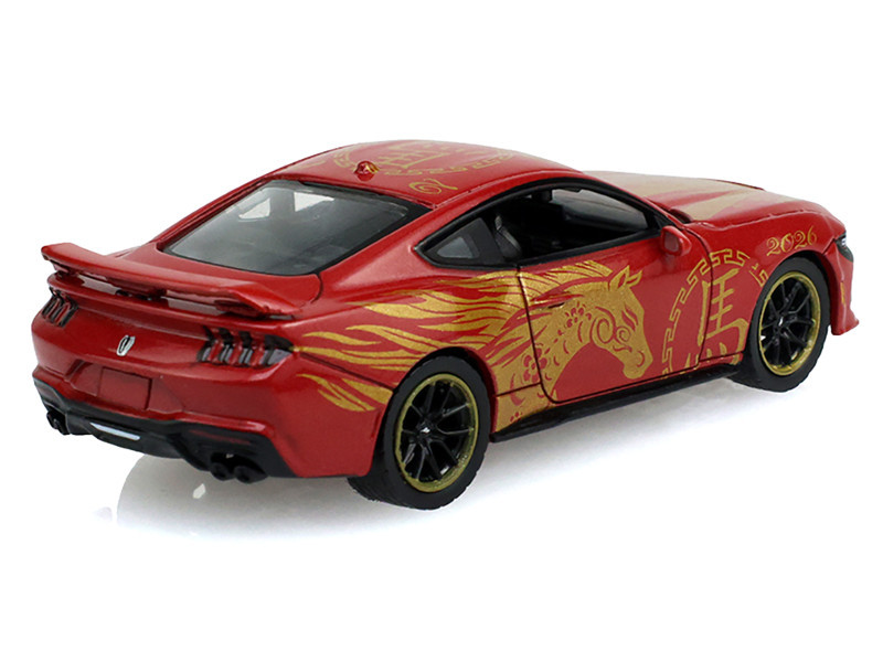no!no!forMEN　⑵‥ 1/64 Greenlight 2024 Ford Mustang Dark Horse Chinese Zodiac 2026