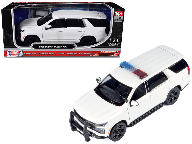 moto 2025 Chevrolet Tahoe PPV White 