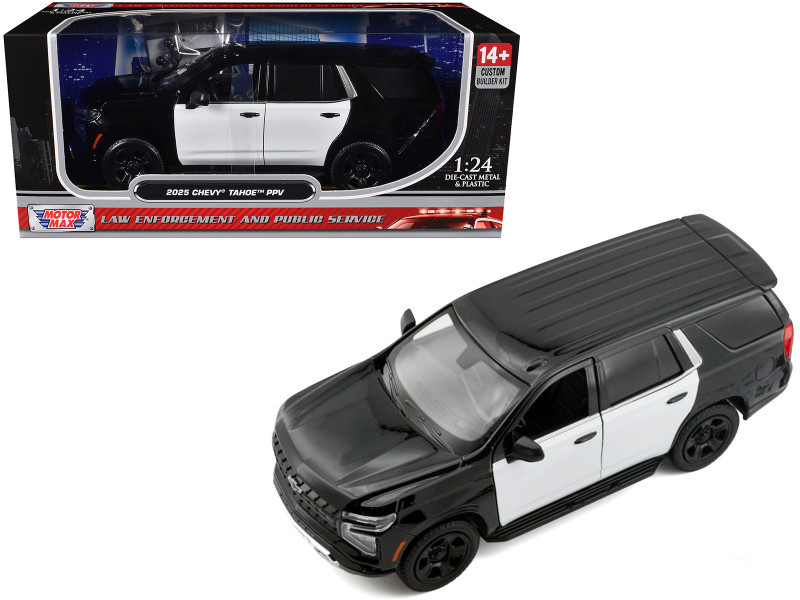 2025 Chevrolet Tahoe PPV Black and White 