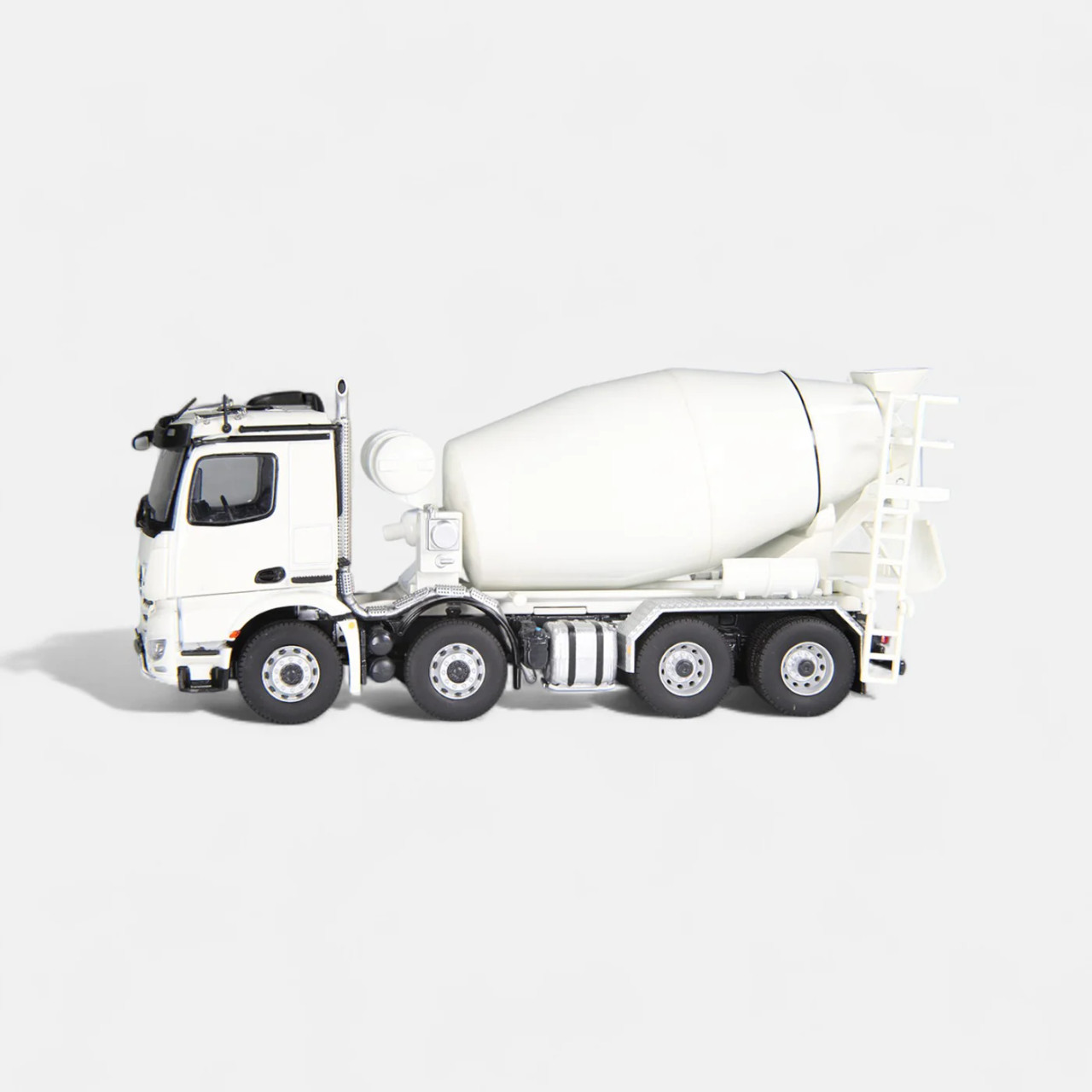 1/50 NZG Mercedes-Benz Arocs 8x4 Concrete Mixer (White) Diecast