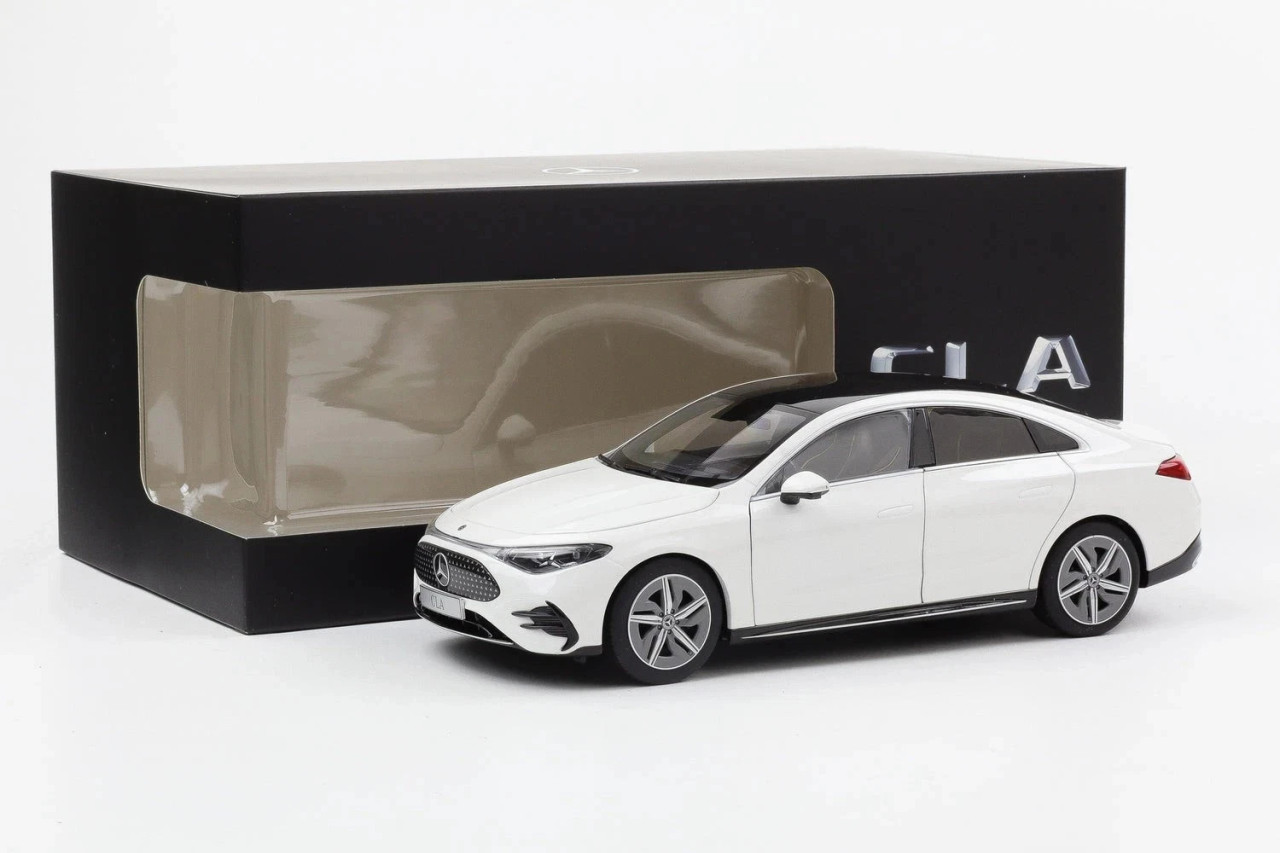1/18 Dealer Edition 2025 Mercedes-Benz CLA (Polar White) Diecast Car Model