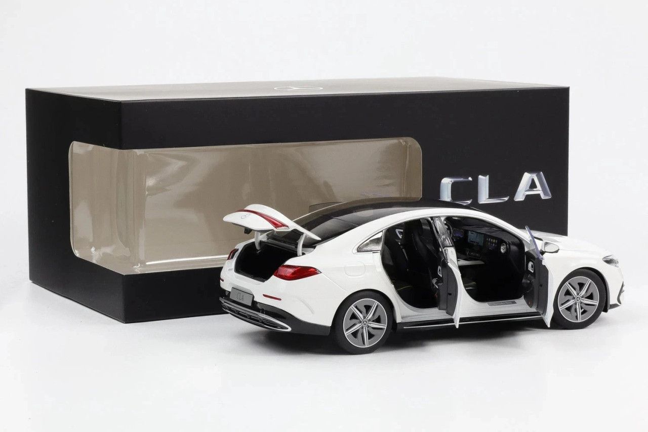 1/18 Dealer Edition 2025 Mercedes-Benz CLA (Polar White) Diecast