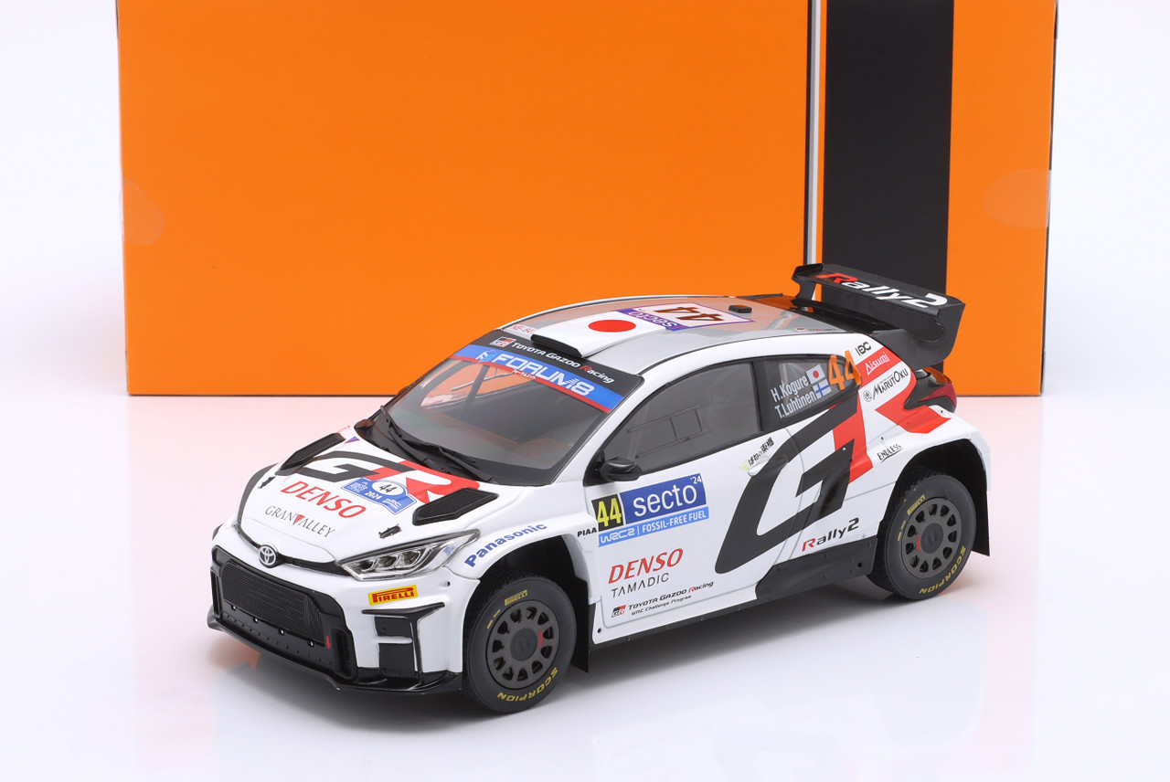 1/18 Ixo 2024 Toyota GR Yaris Rally2 #44 rally Finland Toyota