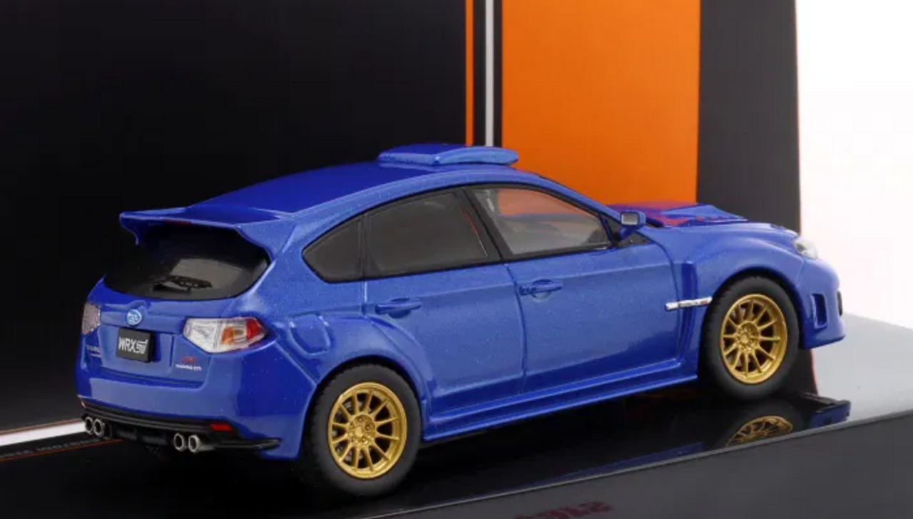 1/43 Ixo 2009 Subaru Impreza WRX STI (Blue) Car Models