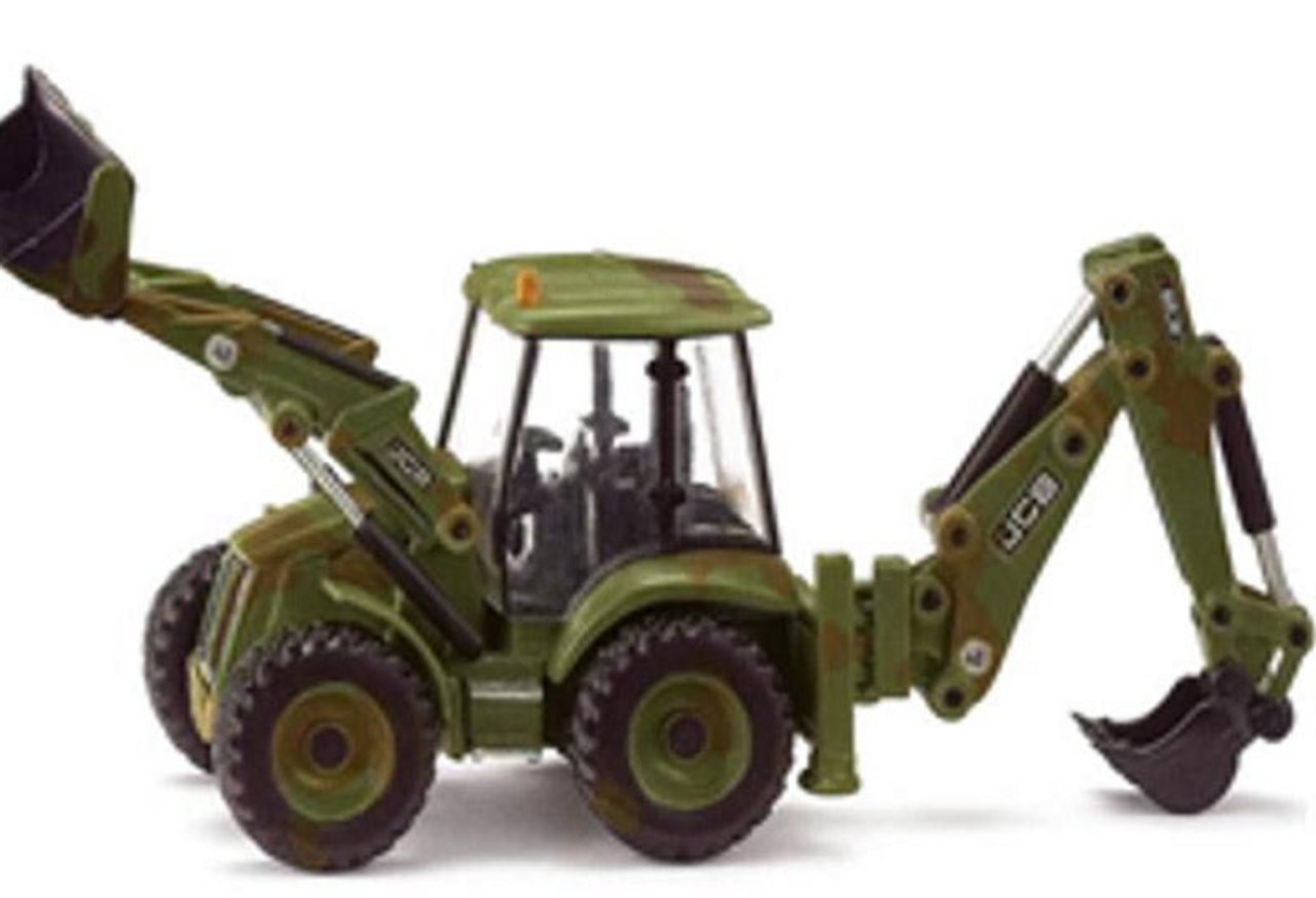 1/50 Siku JCB 4CX Backhoe Loader (Green) Diecast Model