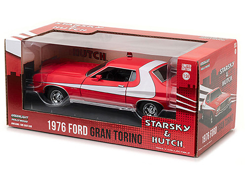 1/24 Greenlight 1976 Ford Gran Torino Red 