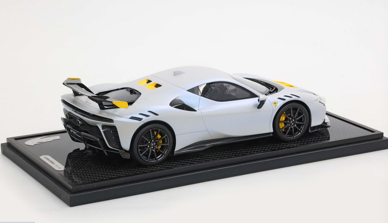 1/18 BBR Ferrari SF90 XX Stradale (Onda Marina White) Car Model Limited 20 Pieces