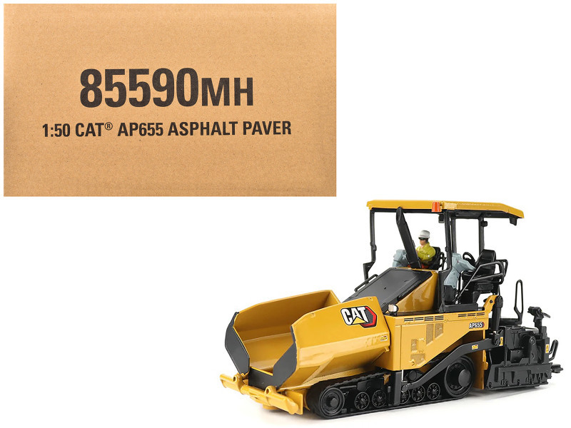 1/50 Diecast Masters Cat AP655F Asphalt Paver Diecast Model