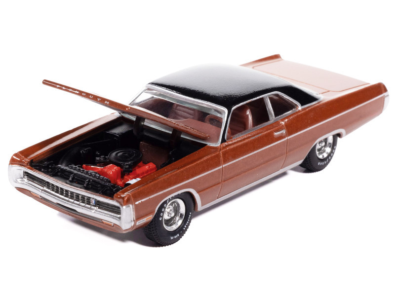 1970 Plymouth Sport Fury GT Burnt Orange Metallic with Black Top