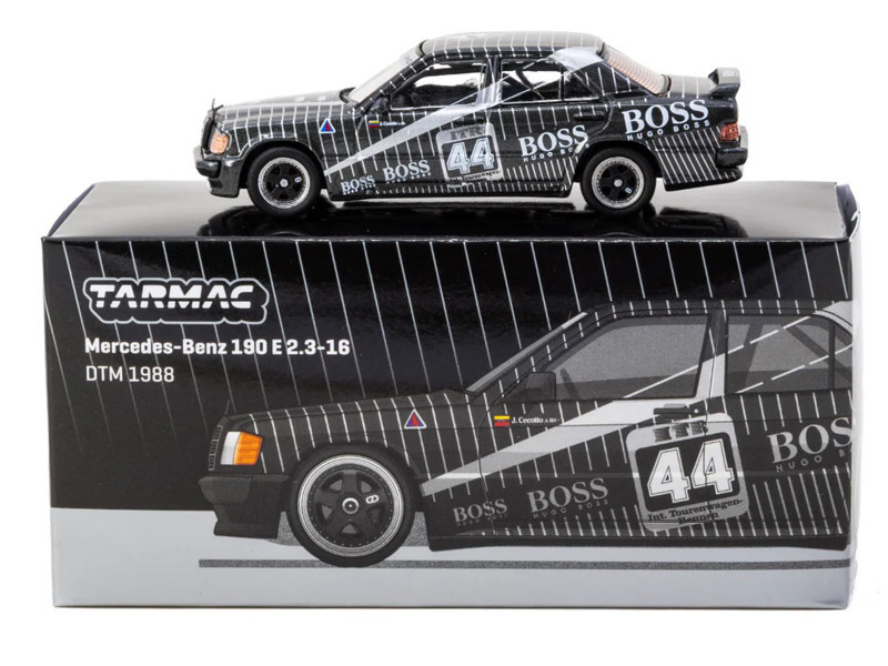 1/64 Tarmac Works 1988 Mercedes-Benz 190 E 2.3-16 DTM 1988 Johnny Cecotto Diecast Car Model