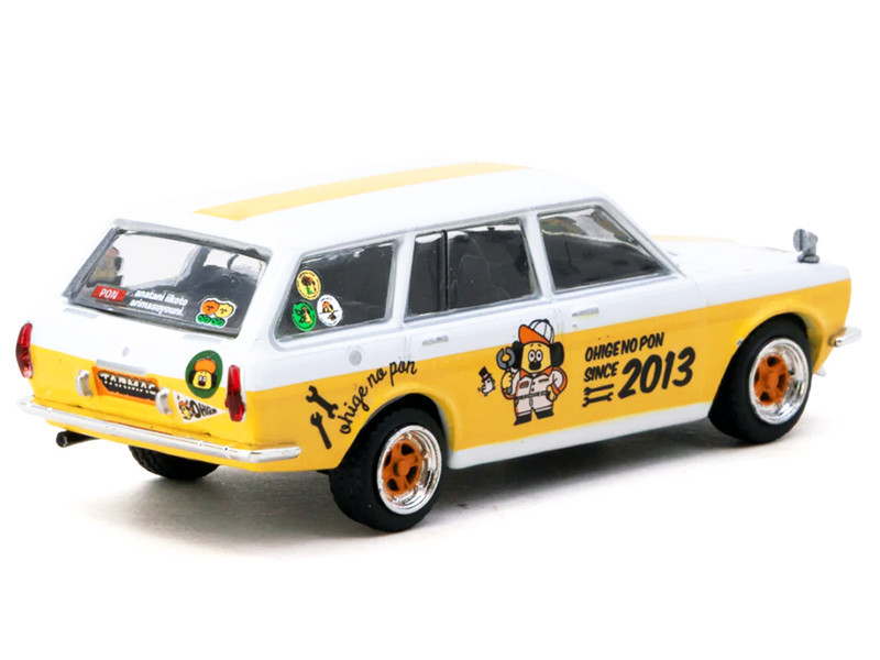 1/64 Tarmac Works Datsun Bluebird 510 Wagon OHIGE no PON Diecast Car Model
