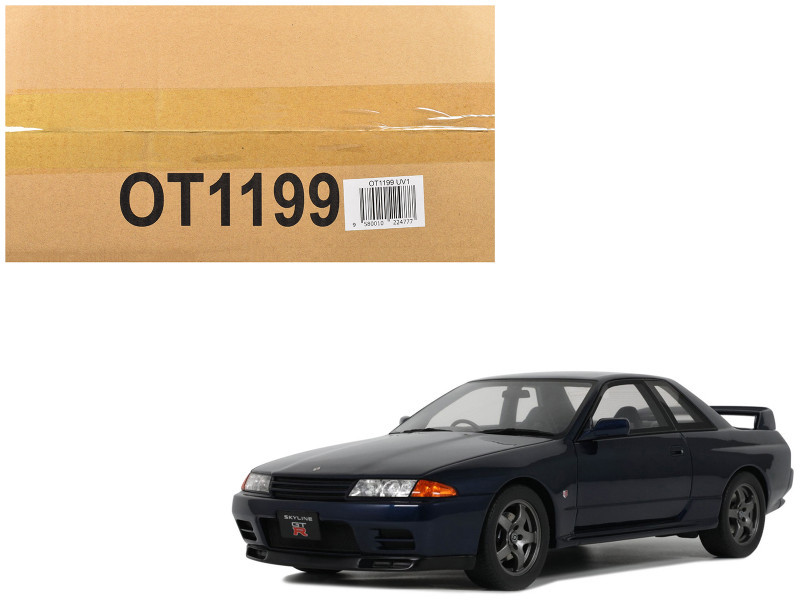1/18 OTTO 1993 Nissan Skyline GT-R R32 (BNR32) (Dark Blue Pearl