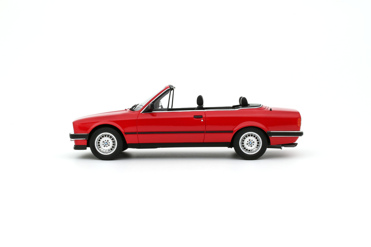 1/18 OTTO 1986 BMW E30 325i Convertible (Bright Red) Car Model