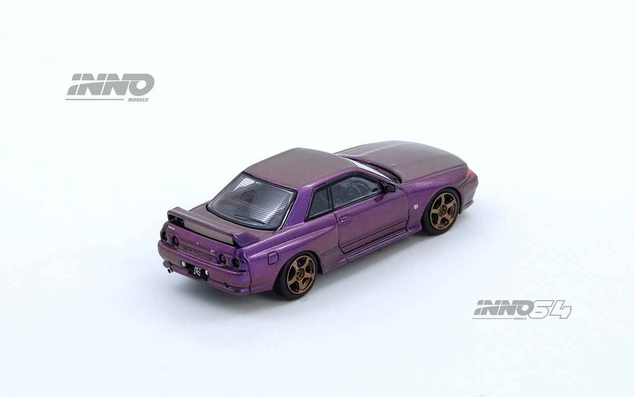 1/64 Inno64 Nissan Skyline GT-R (R32) (Midnight Purple) Australia Special Edition Limited Edition Car Model