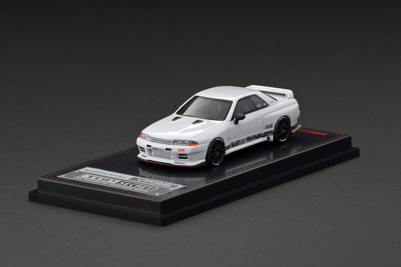1/64 IG Ignition Model Nissan Skyline TOP SECRET GT-R (VR32) (White) Car Model 1/64 IG Ignition Model Nissan Skyline TOP SECRET GT-R (VR32) (White) Car Model