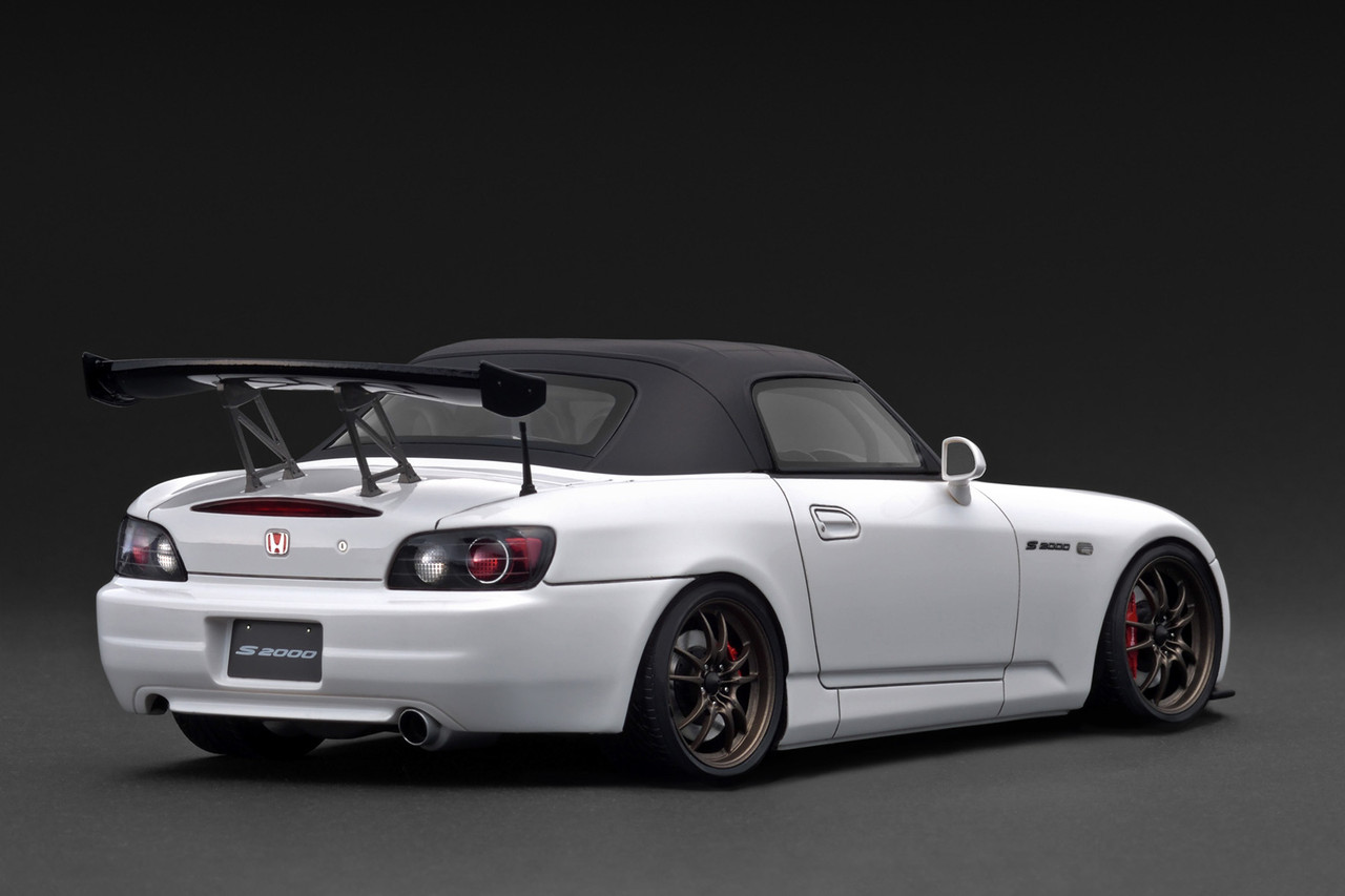 1/18 IG Ignition Model Honda S2000 (AP1) (White) Car Model