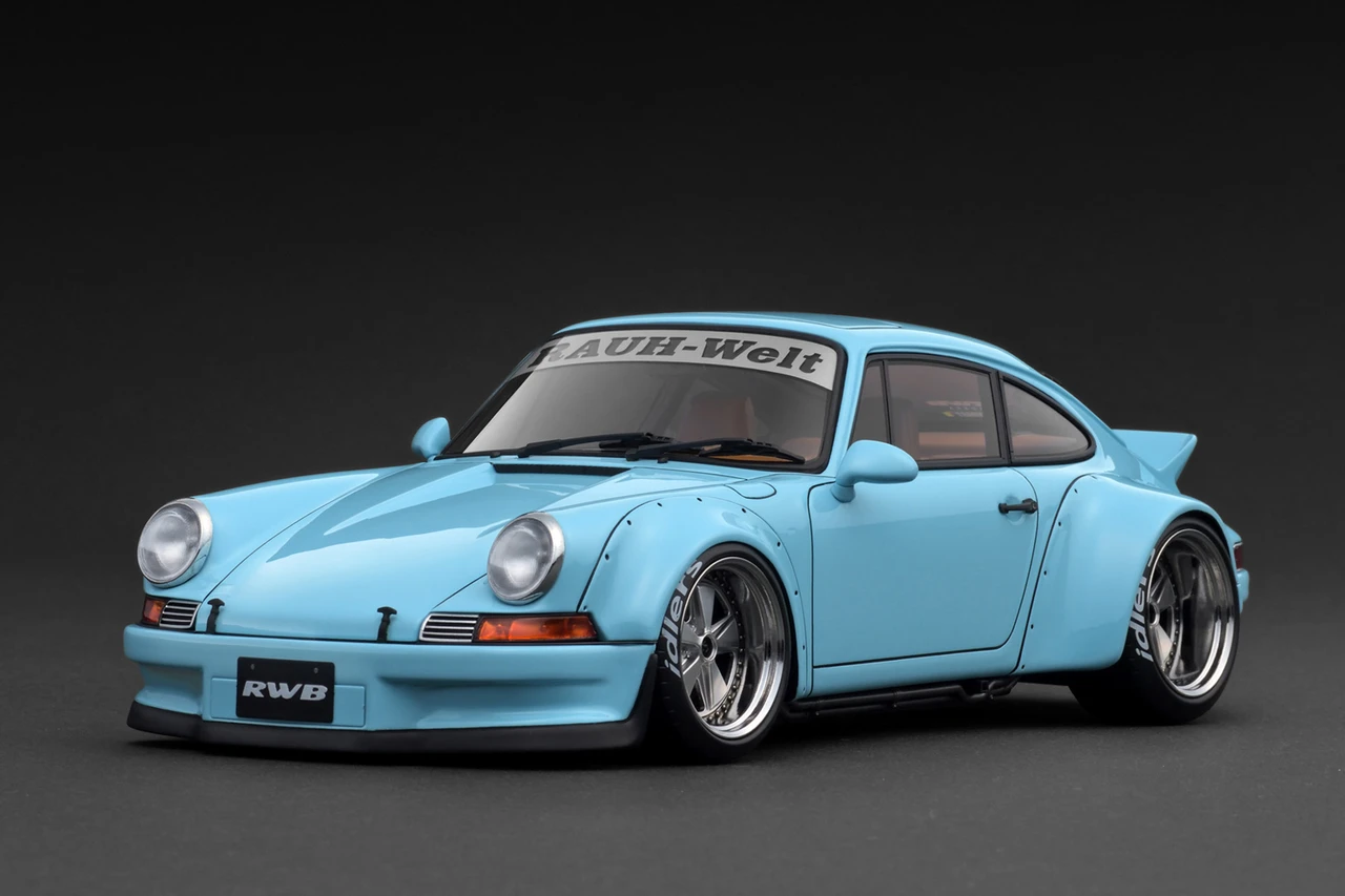 1/18 IG Ignition Model Porsche 911 964 RWB Backdate (Light Blue
