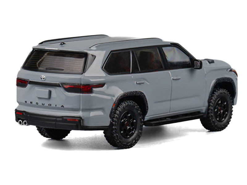 1/64 CM Model 2024 Toyota Sequoia (Cement Grey) Diecast Car Model