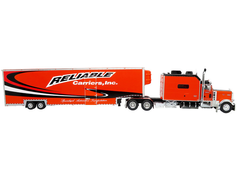 1/43 Iconic Replicas Peterbilt 379 with Car Carrier Trailer