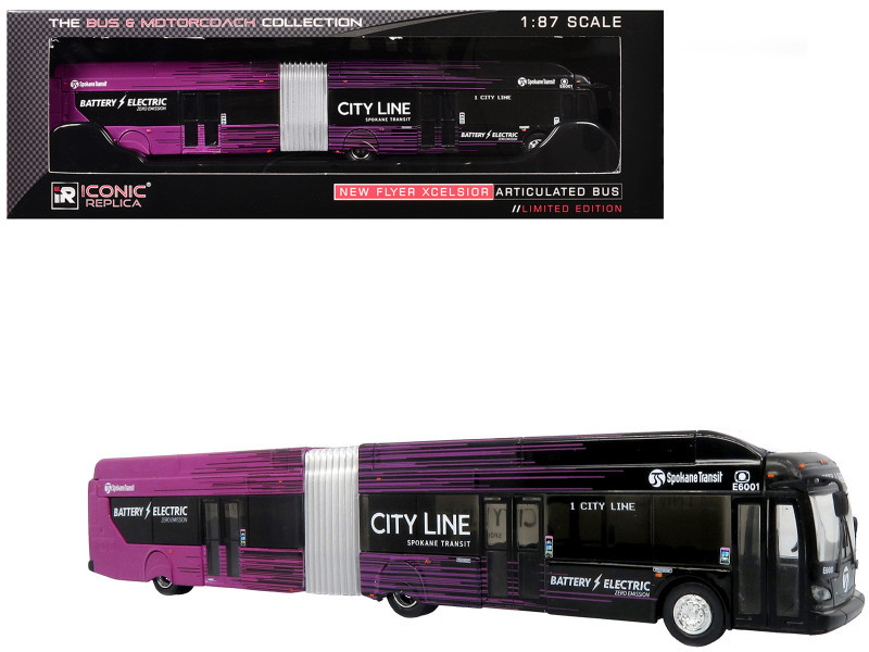 1/87 Iconic Replicas NFI Xcelsior XE60 5-Door Articulated Transit