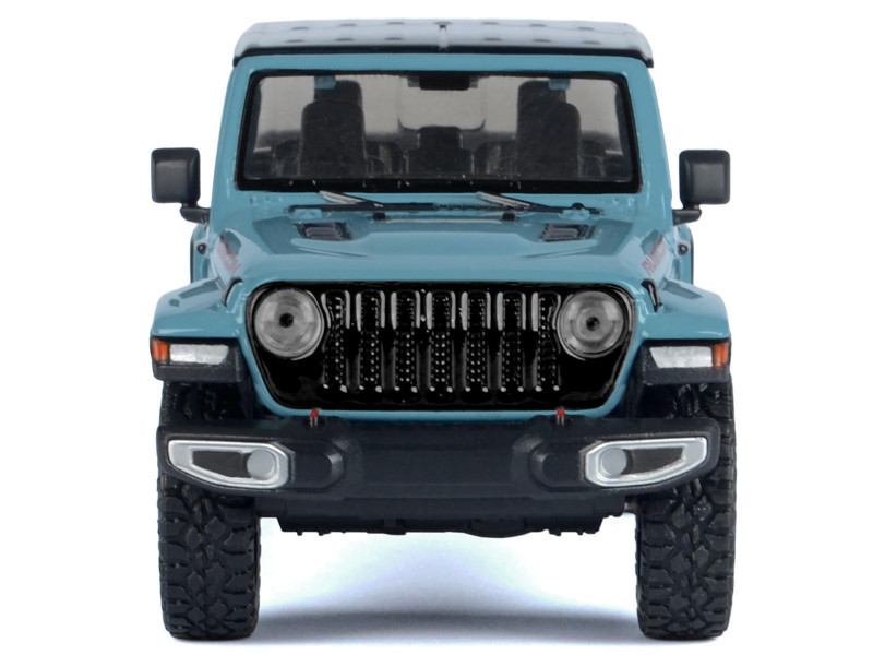 1/27 2021 Jeep Gladiator Rubicon Hard Top (Blue Grey) Diecast Car Model