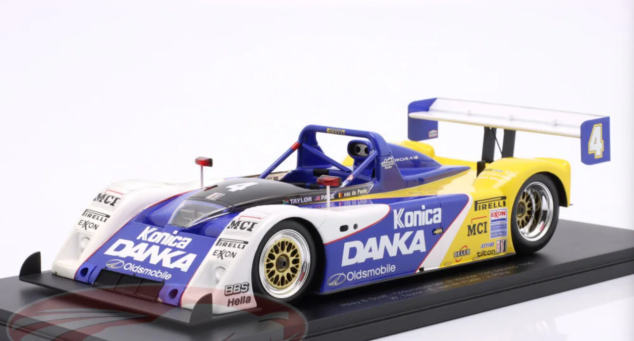 1/18 Spark Riley & Scott - Oldsmobile MK III No.4 Winner 12H Sebring 1996  W. Taylor - E. van de Poele - J. Pace Car Model