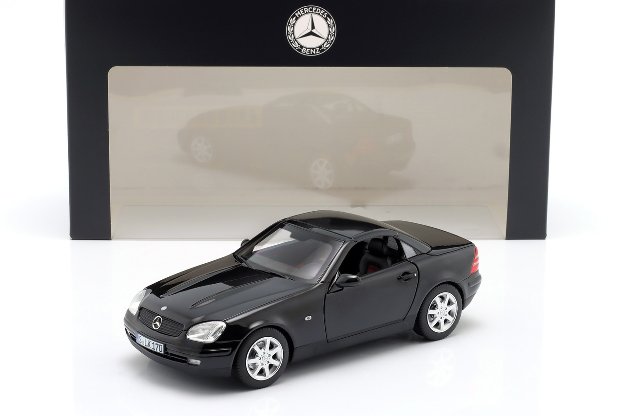 1/18 Dealer Edition 1996-2000 Mercedes-Benz SLK 200 (R170) (Black