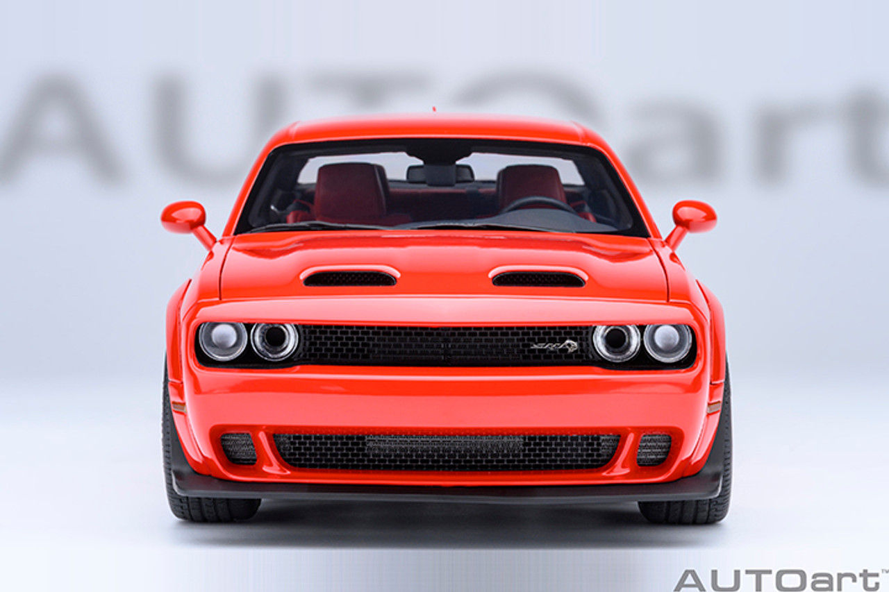 1/18 AUTOart 2022 Dodge Challenger SRT Jailbreak (Torred Red) Car Model