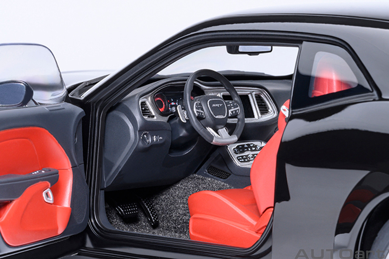 1/18 AUTOart 2023 Dodge Challenger SRT Super Stock (Pitch Black) Car Model 1/18 AUTOart 2023 Dodge Challenger SRT Super Stock (Pitch Black) Car Model
