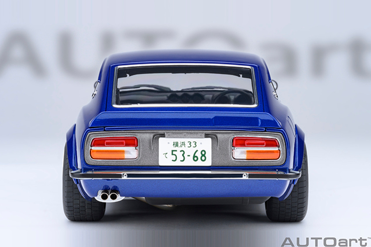 1/18 AUTOart Nissan Fairlady Z Wangan Midnight “Akuma no Z” Comic #1 Version (Blue) Car Model