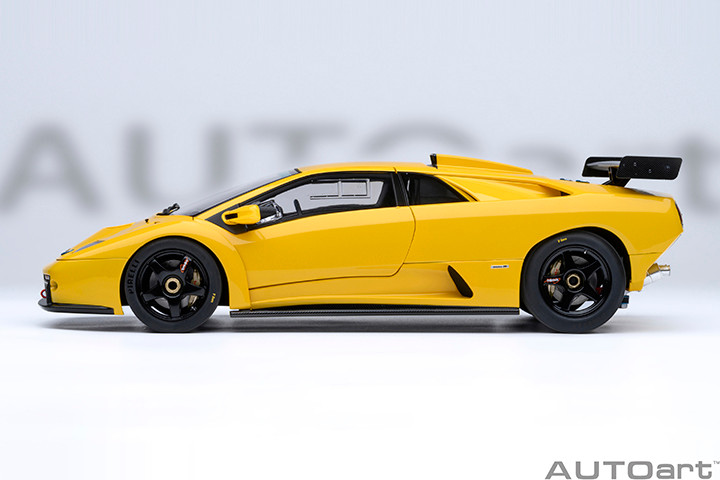 1/18 AUTOart Lamborghini Diablo GT-R (Superfly Yellow) Car Model