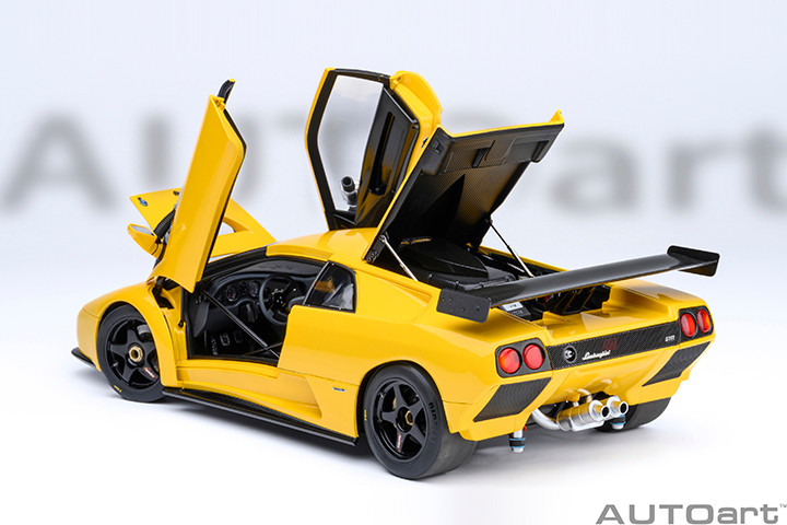 1/18 AUTOart Lamborghini Diablo GT-R (Superfly Yellow) Car Model
