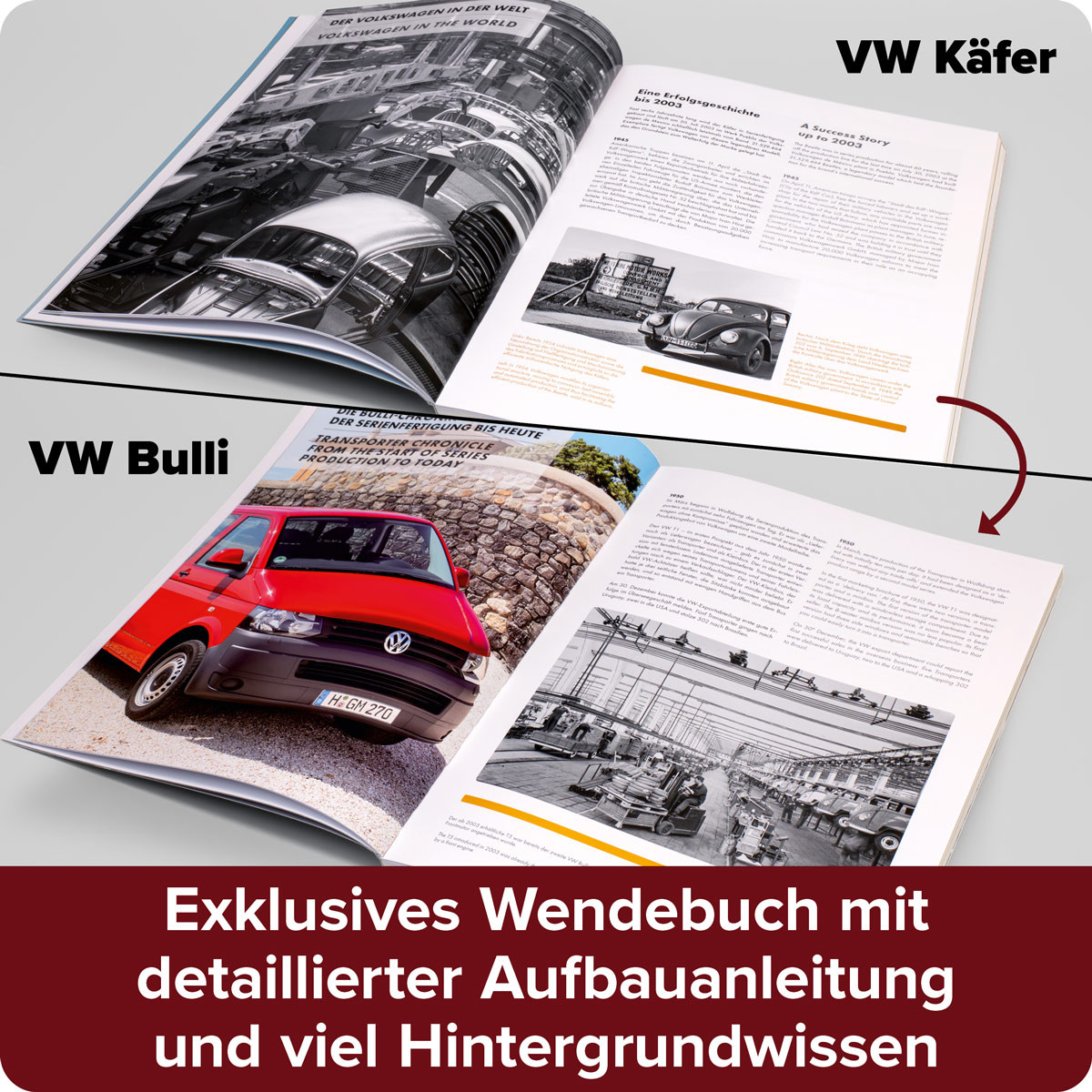 1/4 Franzis 1949-1953 Volkswagen VW 4-cylinder Boxer Engine Model