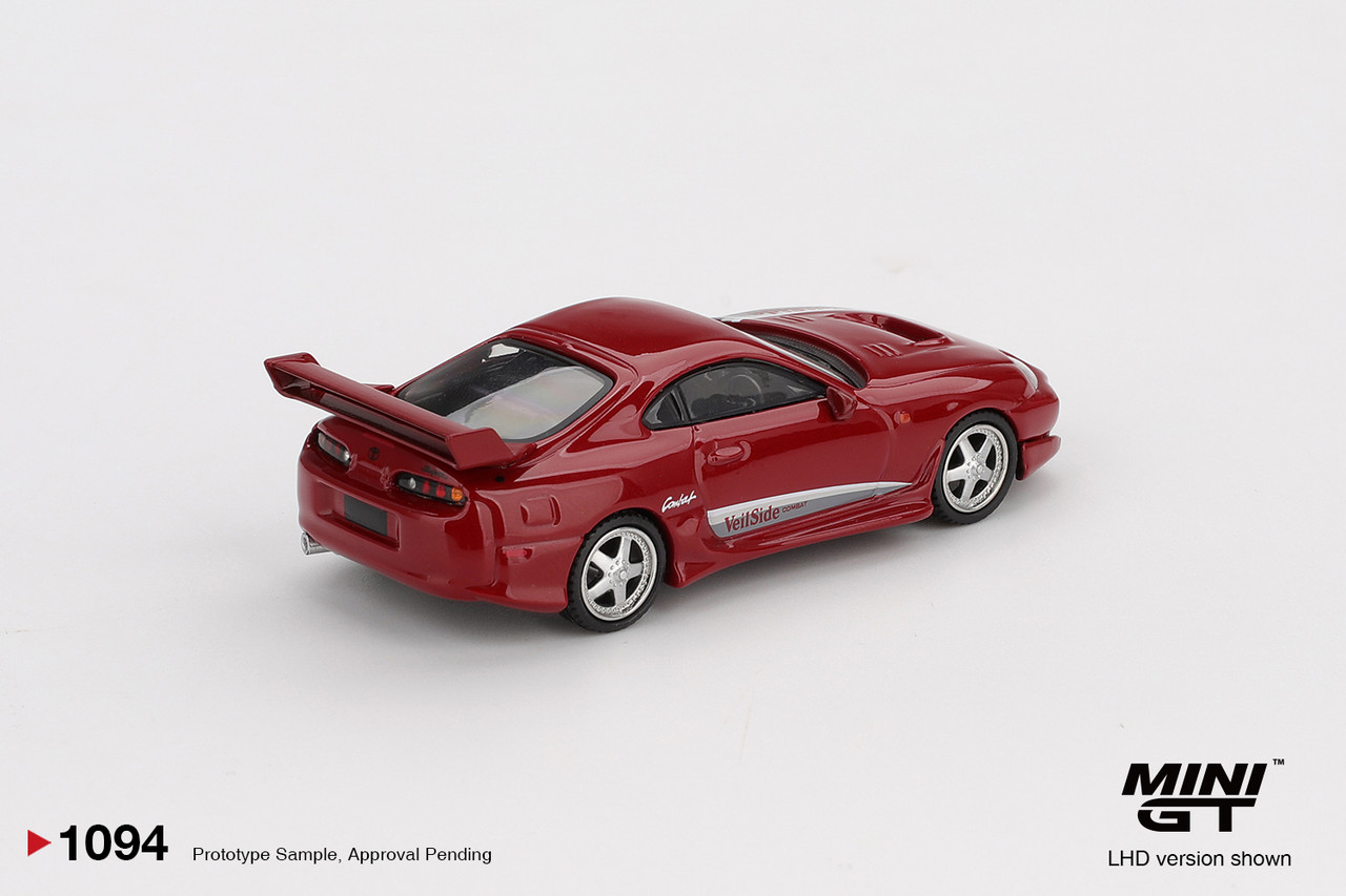 1/64 Mini GT Toyota Supra VeilSide Combat V-I (Red) Diecast Car