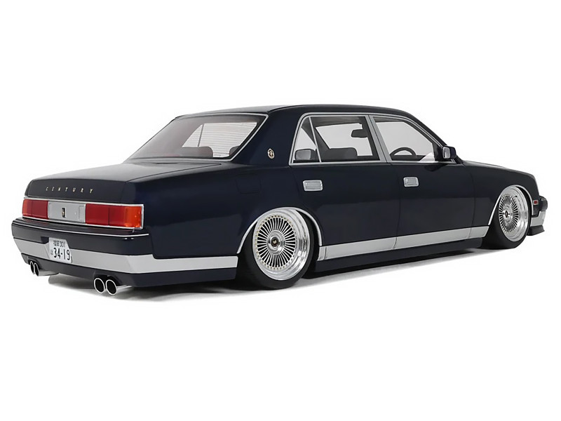 1/18 OTTO 2008 Toyota Century V12 Stance Blue Mica Car Model