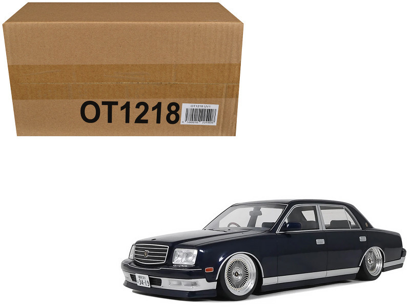 1/18 OTTO 2008 Toyota Century V12 Stance Blue Mica Car Model