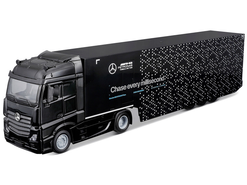 1/43 BBurago Mercedes-Benz Actros Formula 1 Race Car Transporter