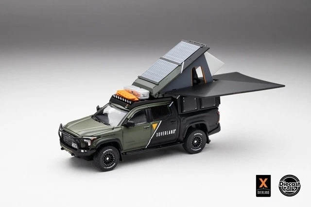 1/64 GCD Toyota Tundra Orion Africa Expedition (Green) Xoverland