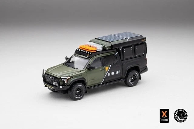 1/64 GCD Toyota Tundra Orion Africa Expedition (Green) Xoverland