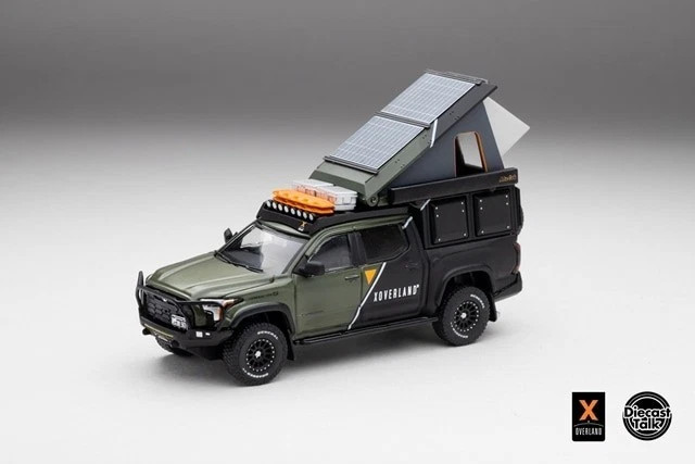 1/64 GCD Toyota Tundra Orion Africa Expedition (Green) Xoverland