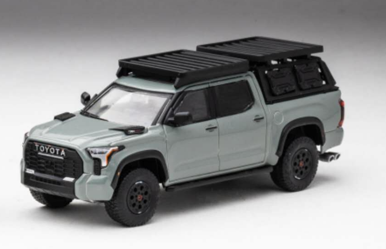 1/64 GCD Toyota Tundra TRD PRO (Lunar Rock Grey) Diecast Car Model