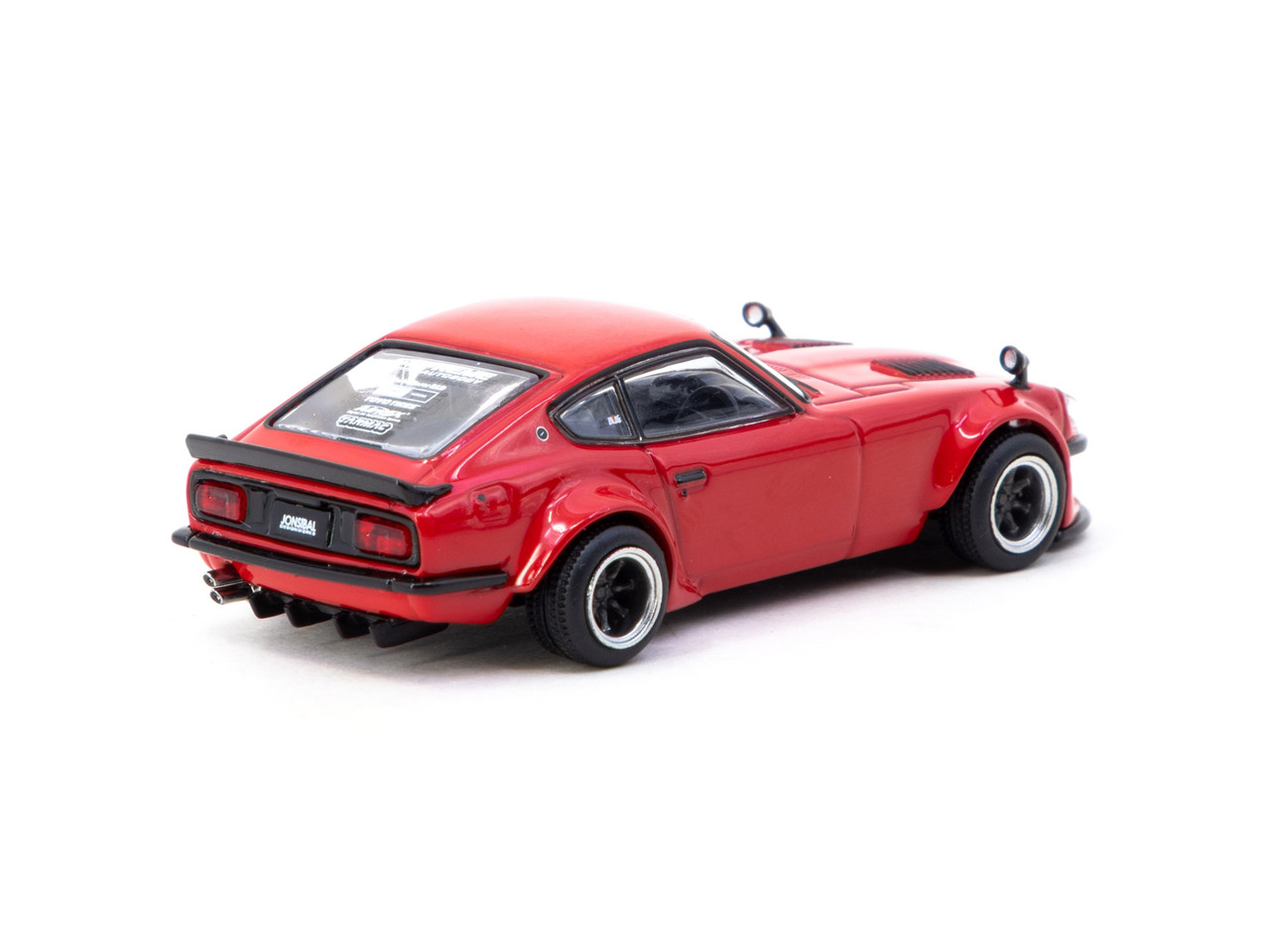 ジブリ 1/64 Tarmac Works Nissan Fairlady Z S30 Widebody (Red) Car Model